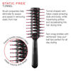 Picture of Cricket Static Free Tunnel Vented Hair Brush for Blow Drying and Styling Long Short Thick Thin Curly Straight Wavy All Hair Types