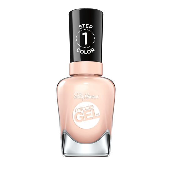 Picture of Sally Hansen Miracle Gel Nail Polish, Shade Sheer Happiness 187 (Packaging May Vary)