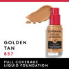 Picture of Covergirl Outlast Extreme Wear 3-in-1 Full Coverage Liquid Foundation, SPF 18 Sunscreen, Golden Tan, 1 Fl. Oz.