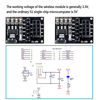 Picture of DaFuRui 5PCS NRF24L01 Wireless Transceiver Module + 5PCS NRF24L01 Socket Breakout Adapter 8 Pin Plate Board