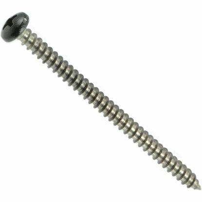 Picture of Hard-to-Find Fastener 014973208448 Shutter Screws - Black, 8 x 2-1/2, Piece-12