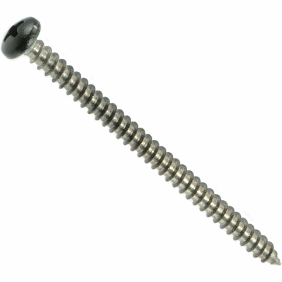 Picture of Hard-to-Find Fastener 014973208448 Shutter Screws - Black, 8 x 2-1/2, Piece-12