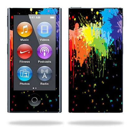 Picture of MightySkins Skin Compatible with Apple iPod Nano 7G (7th Generation) MP3 Player wrap Sticker Skins Splatter