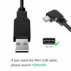 Picture of YQMAJIM Charging Power Cable for Dash Cam, (11.5 Ft) USB 2.0 to Micro USB Car Vehicle Power Charger Adapter Cord for GPS Rearview Mirror Cam Backup Camera