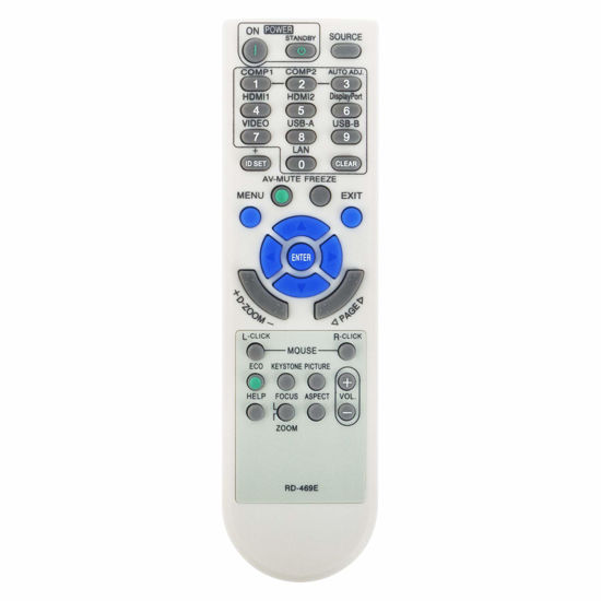 Picture of Beyution RD-469E Replace Projector Remote Control Fit for NEC NP-M282X,NP-M302WS, NP-M303WS,NP-M322X, NP-M323H, NP-M362X, NP-M363W,NP-M402H, NP-M332XS, NP-M333XS, NP-M352WS, NP-M353WS, NP-M362W