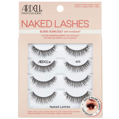 Picture of Ardell Strip Lashes Naked Lashes #420, 4 Pairs x 1-Pack