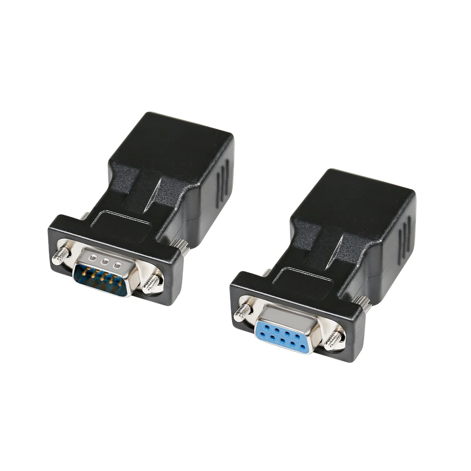 GetUSCart- DTech RS232 DB9 to RJ45 Serial Adapter DB-9 Female to RJ-45 ...