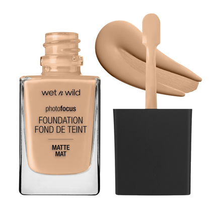 Picture of Wet n Wild Photo Focus Matte Liquid Foundation, Bronze Beige, Vegan & Cruelty-Free