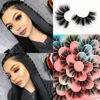 Picture of Veleasha Eyelashes Fluffy & Volume Faux Mink Lashes for Dramatic Eye Makeup 20-22mm Long Fake Eyelashes 100% Handmade Soft False Lashes 10 Pairs Pack (A119)