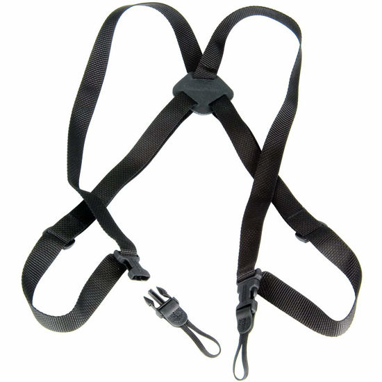 Picture of OP/TECH USA Bino/Cam Harness - Webbing, Black