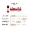 Picture of L’Oréal Paris K1828700 Infallible Pro-Matte Liquid Longwear Foundation Makeup, 102 Shell Beige, 1 Fl; Oz.