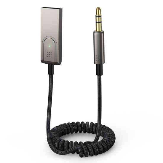 Auxiliary input on sale bluetooth adapter