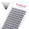 Picture of Volume Lash Extensions 20D 0.07 Premade Fans Middle Long Stem Pre Fanned Eyelash Extension Supplies Premade Lash Fans Pro Point (20D-0.07D, 13mm)