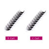 Picture of Volume Lash Extensions 20D 0.07 Premade Fans Middle Long Stem Pre Fanned Eyelash Extension Supplies Premade Lash Fans Pro Point (20D-0.07D, 13mm)