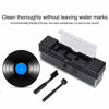 Picture of Record Cleaning Kit, Vinyl Record Cleaner Solution, Portable 3-in-1 Vinyl Record Brush Cleaner, Anti Static Velvet Record Brush with 2 Small Stylus Cleaner Brush, Anti Scratch Turntable Cleaning Kit