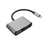 Picture of USB C to HDMI VGA Adapter, 2 in 1 USB Type C to VGA HDMI Converter Splitter, Thunderbolt to HDMI VGA Hub Dual Monitor for MacBook Pro 2020, iPad Pro 2020, Dell XPS, Surface, Chromebook