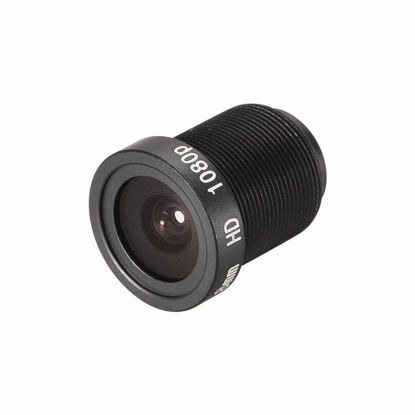 Picture of uxcell CCTV Camera Lens 2.8mm Focal Length 1080P F2.0 1/3 Inch Wide Angle for CCD Camera