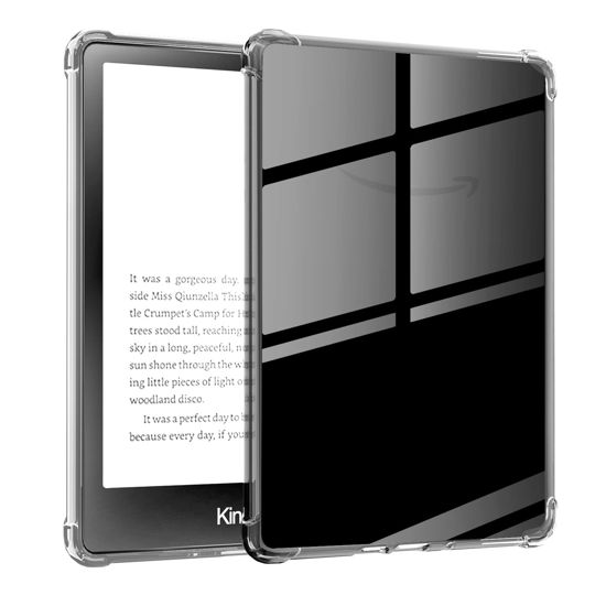 Picture of COO Clear Case for 6" All-New Kindle 11th Generation 2022（Model: C2V2L3） TPU Back Cover, Ultra Clear Soft Flexible Transparent TPU Skin Bumper Cover for Kindle 11 2022