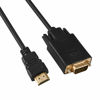 Picture of HDMI to VGA Cable Gold-Plated Adapter 1080P HDMI Male to VGA Male Active Video Converter Cord (6 Feet/1.8 Meters)