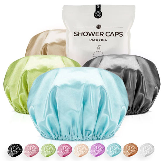 Extra large shower clearance cap