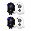 Picture of Wireless Camera Shutter Remote Control for Smart Phones- Compatible with iOS/Android (2 White+2 Black)