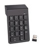 Picture of Yoidesu Wireless Numeric Keypad, Portable 18 Keys Number Numpad Auto Sleep Wireless Silent Number Pad with 2.4G Mini USB Receiver for Laptop Notebook, Desktop, Surface Pro, PC