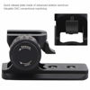 Picture of Sanpyl SLR Camera Lens Bracket, QRP-03 Tripod Quick Release Foot Plate Aluminium Alloy Metal for Nikon 70-200mm F2.8 VR VRII Lens, Maintain Balance and Stability