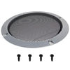 Picture of Fielect 6inch /153mm Speaker Grill Mesh Decorative Circle Woofer Guard Protector Cover Audio Accessories Metal Trim Silver 1 Pcs