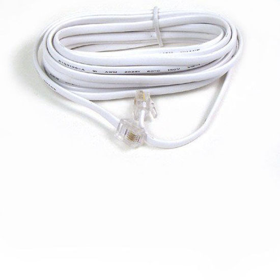 25 ft RJ11 Telephone Modem Cable