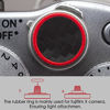 Picture of Camera Shutter Button｜Imitation Carbon Fiber Soft Shutter Release Button(2 Pack/Red) (RED)