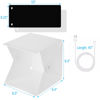 Picture of Cosmos Mini Photo Studio Box Portable Photo Shooting Tent Folding Photography Studio with Black & White Backdrops for Business Objects, Figures and Artwork Photography