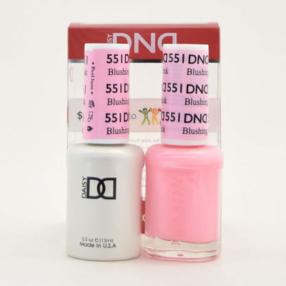 Picture of DND Gel and Matching Polish #551 Blushing Pink