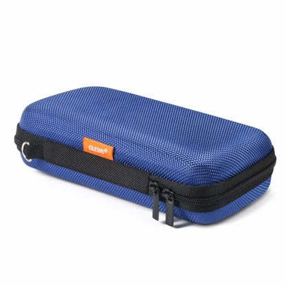 Picture of GLCON Portable Protection Hard EVA Case for External Battery,Cell Phone,GPS,Hard Drive,USB/Charging Cable,Carrying Bag Mesh Inner Pocket,Zipper Enclosure n Durable Exterior,Universal Travel Pouch Bag