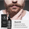 Picture of Striking Viking Beard Oil Conditioner Unscented - All Natural Organic Formula with Argan and Jojoba Oils - Softens, Smooths, and Strengthens Beard Growth