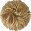 Picture of FESHFEN Messy Bun Hair Piece Hair Bun Scrunchies Synthetic Wavy Chignon Ponytail Hair Extensions Thick Updo Hairpieces for Women Girls 1PCS, Strawberry Blonde & Bleach Blonde