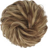 Picture of FESHFEN Messy Bun Hair Piece, Messy Hair Bun Scrunchies for Women Brown and Blonde Synthetic Wavy Curly Chignon Ponytail Hair Extensions Thick Updo Hairpiece for Daily Wear 1PCS