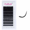 Picture of FADLASH Ellipse Eyelash Extensions C/D Curl .20 Thickness Flat Lash Extensions 15-20mm Length Supply Classic Lash Extensions Supplies (0.20-C, 10mm)