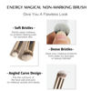 Picture of ENERGY Foundation Brushes Set Professional Under Eye Concealer Brushes Perfect For Blending Liquid Cream or Flawless Powder Cosmetics Buffing Stippling Concealer Premium Synthetic Bristles