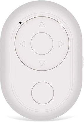 Picture of 4TH COMMAND Bluetooth Wireless Remote for Phone Camera & TikTok Remote, Camera Shutter Remote Control for Android-Can Use to Scroll Videos for TikTok and Page Turner-Compatible with Tablets (White)