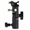 Picture of Camera Flash Speedlite Mount Professional Swivel Light Stand Light Bracket Umbrella Bracket Mount Shoe Holder E Type for Canon Nikon Pentax Olympus Nissin Metz Yongnuo Godox Speedlite Flashes