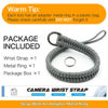 Picture of SUNYA Camera Wrist Strap for Photographers Paracord Rope Camera Hand Strap Compatible for DSLR or Mirrorless Camera