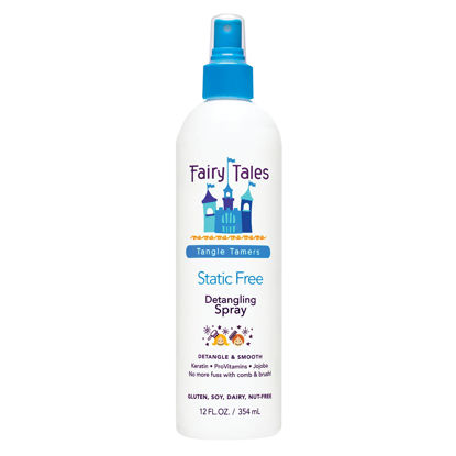 Picture of Fairy Tales Tangle Tamer Detangling Spray for Kids - Ultra Moisturizing and  Anti Frizz Protection  - Paraben Free, Sulfate Free - 12 Oz