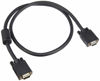 Picture of StarTech.com 3 ft Coax High Resolution VGA Monitor Extension Cable - HD15 M/F - 3ft VGA Extension Cable (MXT101HQ3), Black