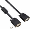 Picture of StarTech.com 3 ft Coax High Resolution VGA Monitor Extension Cable - HD15 M/F - 3ft VGA Extension Cable (MXT101HQ3), Black