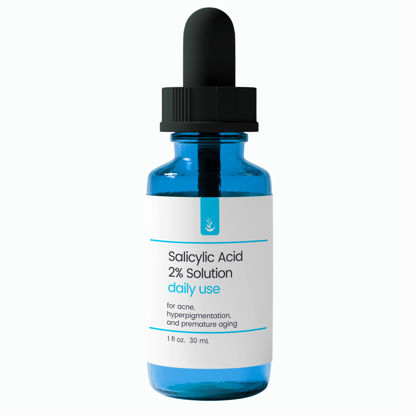 Picture of Pure Original Ingredients Salicylic Acid 2% Solution (30 mL) by Pure, Treats Acne, Hyper-pigmentation, & Premature Aging, Daily Use Facial Serum