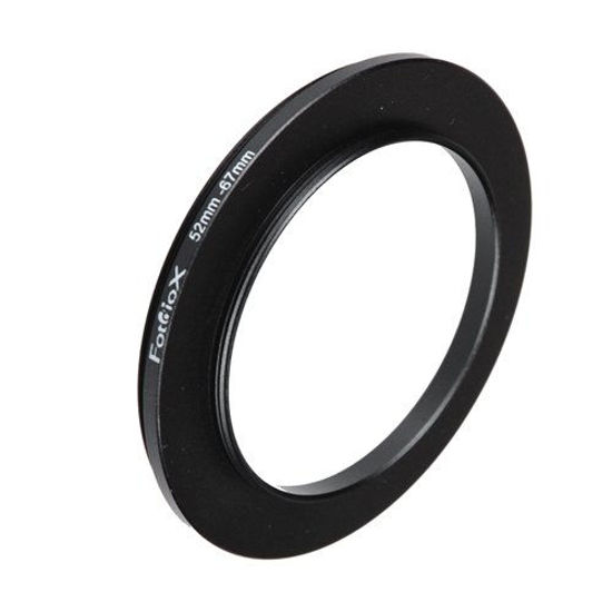 Picture of Fotodiox 52mm - 67mm, 52-67mm Macro Close-up Reverse Ring, Anodized Black Metal Ring, for Nikon, Canon, Sony, Olympus, Pentax, Panasonic, Samsung Camera