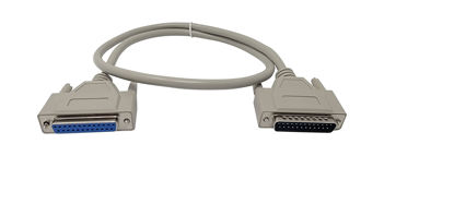 Picture of Your Cable Store 3 Foot DB25 25 Pin Serial Port Cable Male/Female RS232