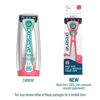 Picture of Preserve Shave 5 Five Blade Refillable Razor, Made from Recycled Materials, Neptune Green