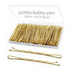 Picture of YINGFENG 220pcs 2.76 Inch Large Bobby Pins Blonde, Jumbo Hair Bobby Pins, Long Gold Bobby Pins with Box, Reusable Non Slip Hair Pins, Big Bobby Pins Great for Thick Hair