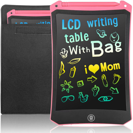 LCD Writing Tablet Doodle Board 12 Inch LCD Drawing Tablet Graffiti Board  Electronic Drawing Pads Digital Drawing Board Writing Board Kids Ages 3+  (Blue) 